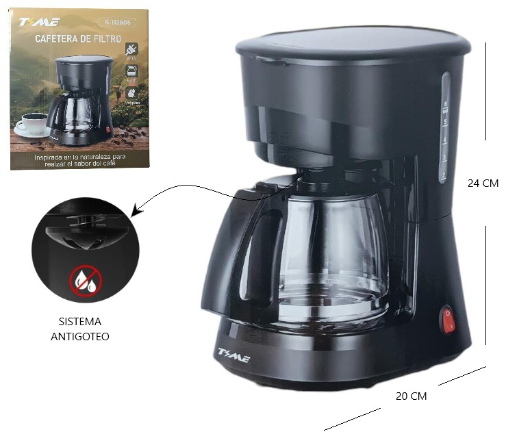 CAFETERA DE FILTRO 600ML
