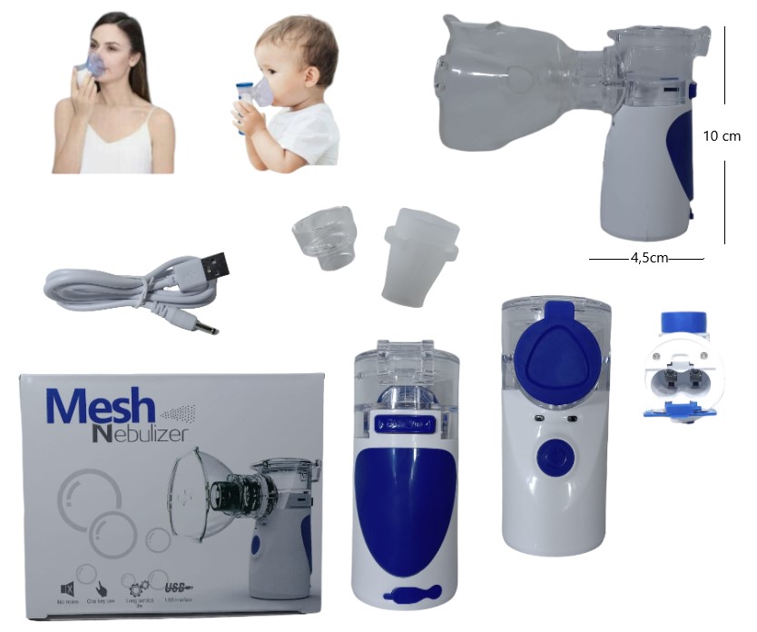 NEBULIZADOR PORTATIL ADUL/NIÑO USB/PILA JSL-W302
